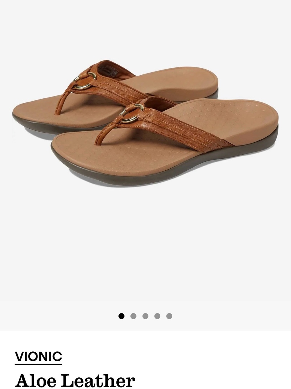 Vionic Aloe sandal, size 9